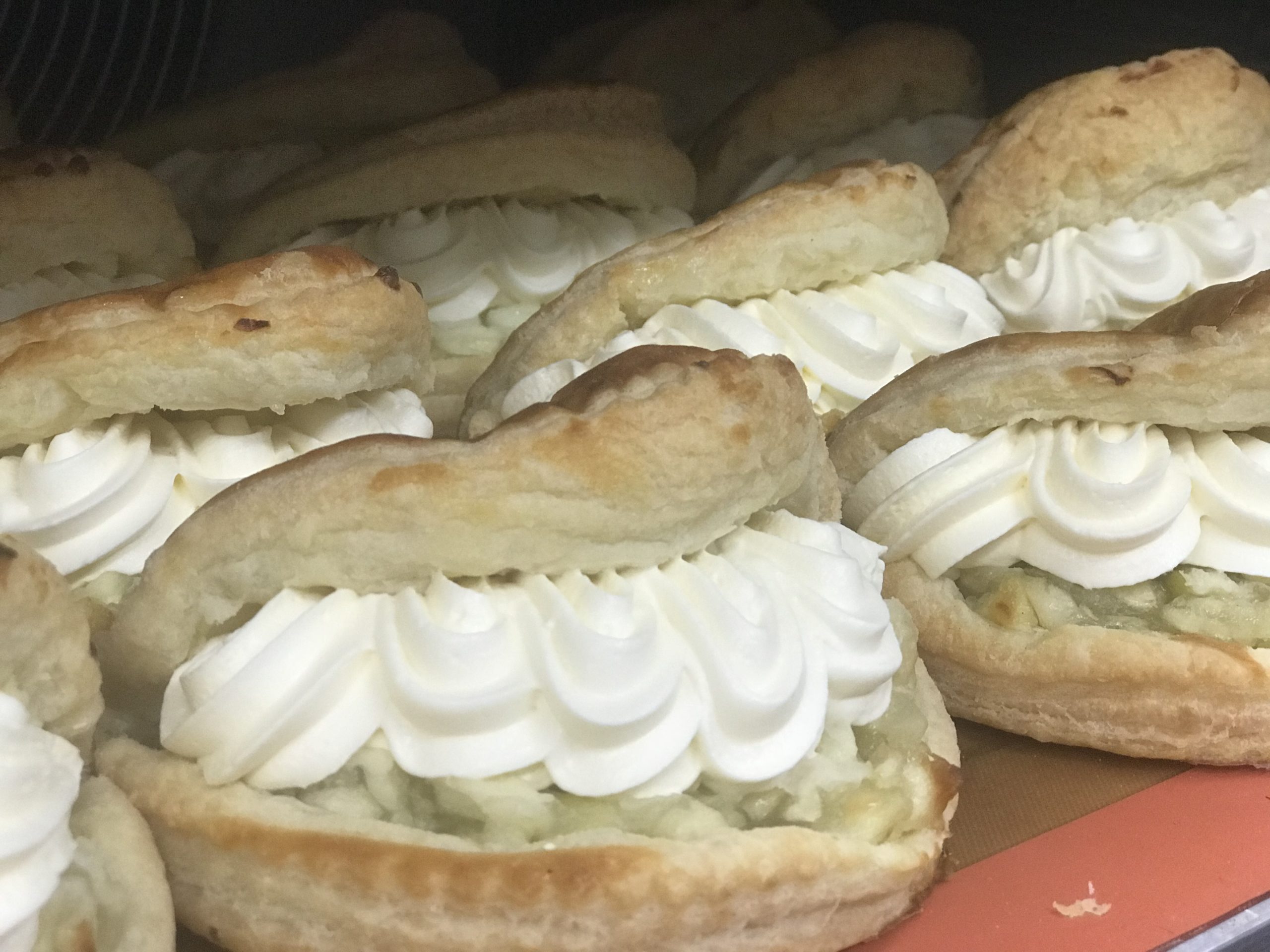 Apple Turnover with Fresh Cream | Uncle Bobs Bakery